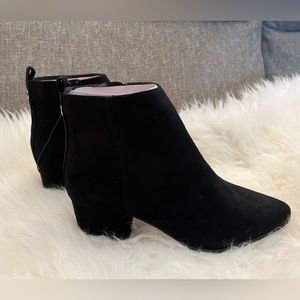 A New Day Valerie Microsuede Booties, Black, size 6.5 BRAND NEW